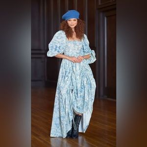 Selkie The Romantics Dress in Porcelain